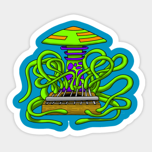 Kalimba Creature Sticker